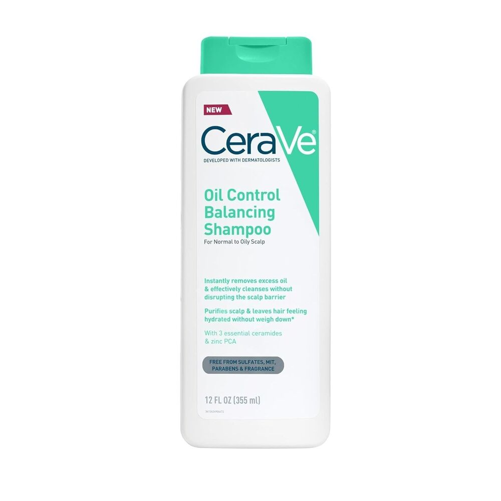 CeraVe Oil Control Shampoo Clarifying Shampoo Hyaluronic Acid Hydration 12oz